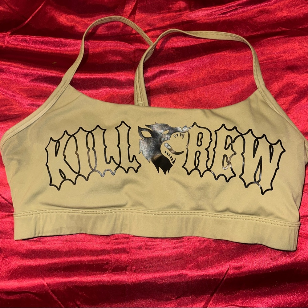 Kill Crew Green Womens Sports Bra
